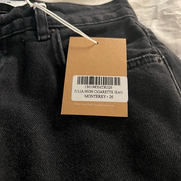 NWT Reformation Julia High Rise Cigarette Jean - Picture 2 of 3